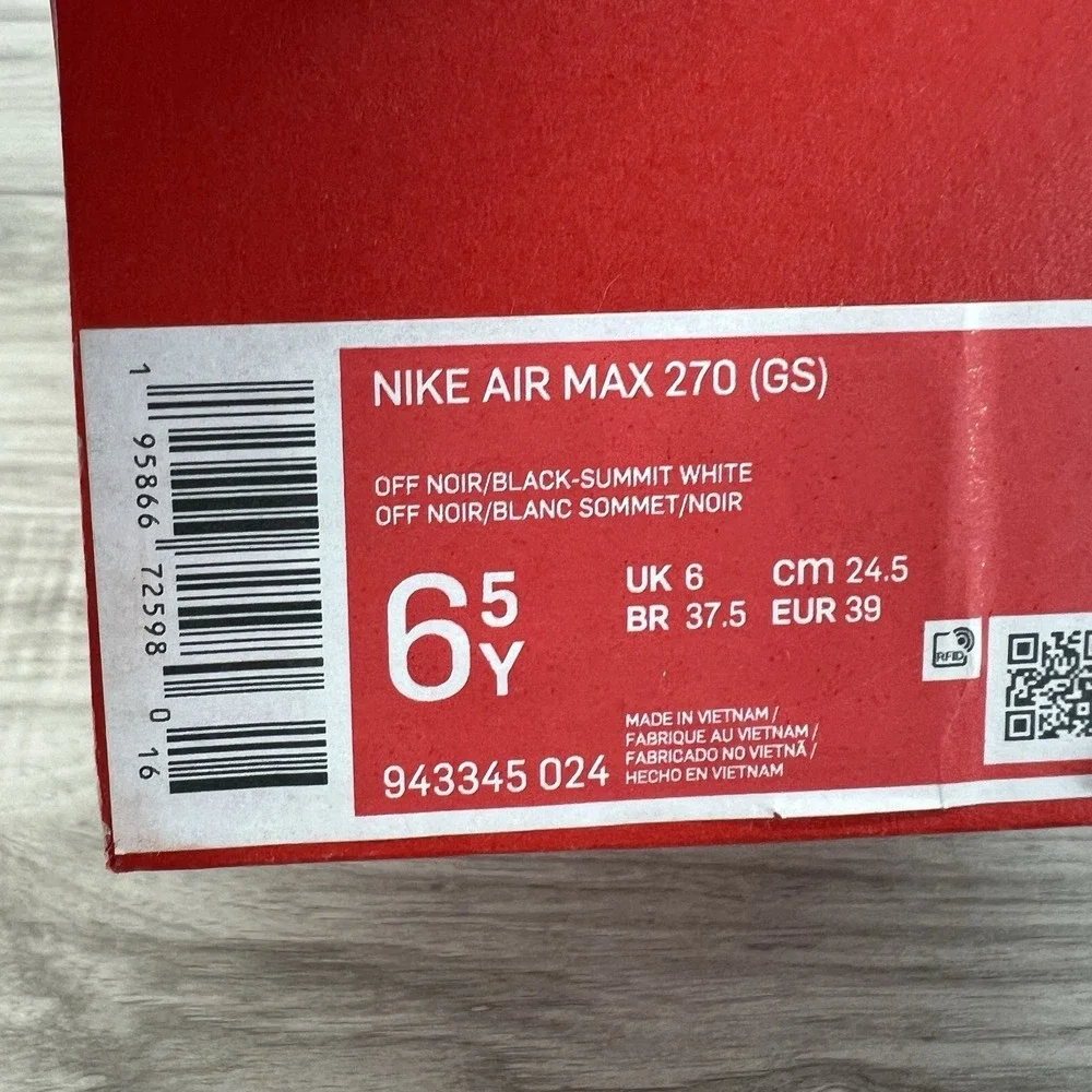 Nike box missing